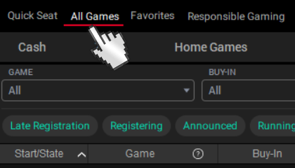 POKERSTARS ALL GAMES